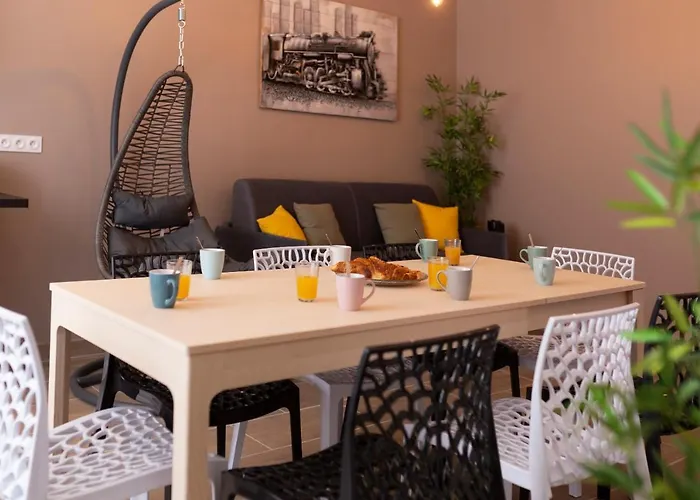 Loc Trotteur Le Cacao - Balnéo, Gare Apartamento