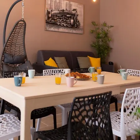 Loc Trotteur Le Cacao - Balneo, Gare 公寓